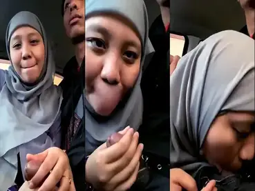 Ajirah Puspa Nyepong Kontol Dalam Mobil Sampe Muncrat