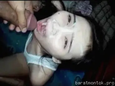 Pacar mangap crot dimuka